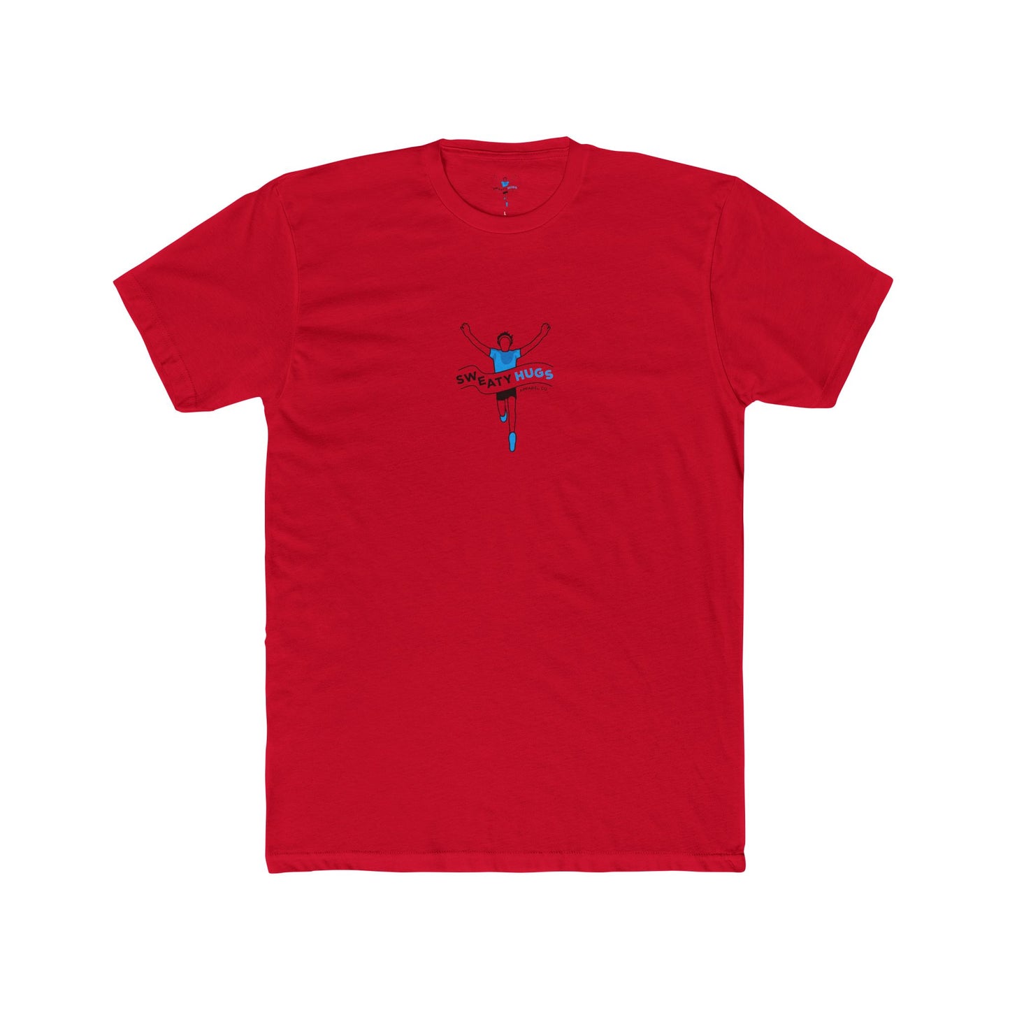 Unisex Cotton Crew Tee - Centered Logo