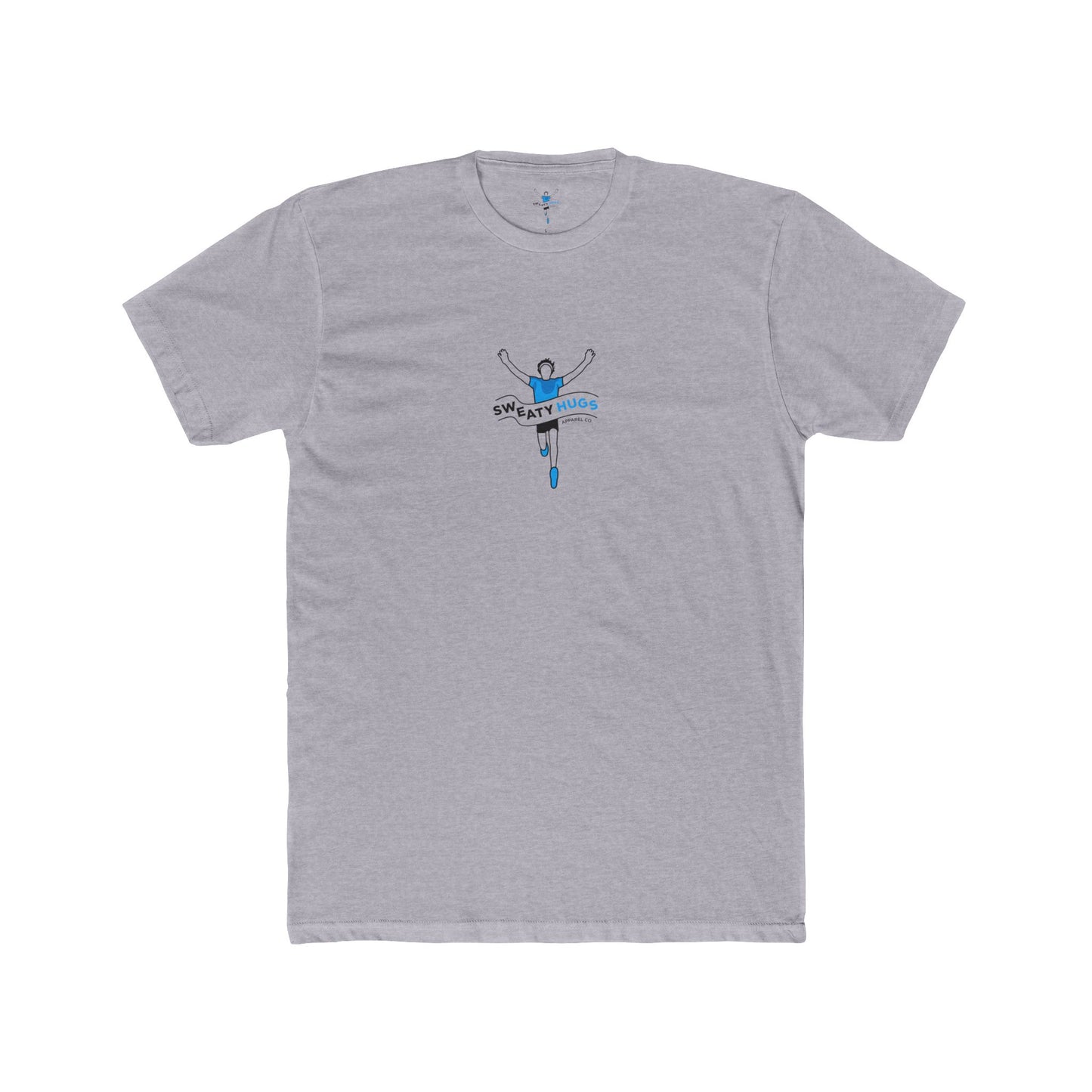 Unisex Cotton Crew Tee - Centered Logo