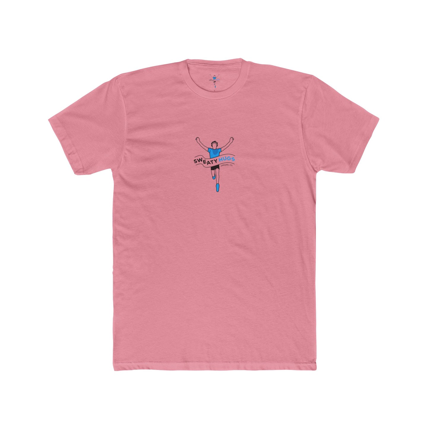 Unisex Cotton Crew Tee - Centered Logo
