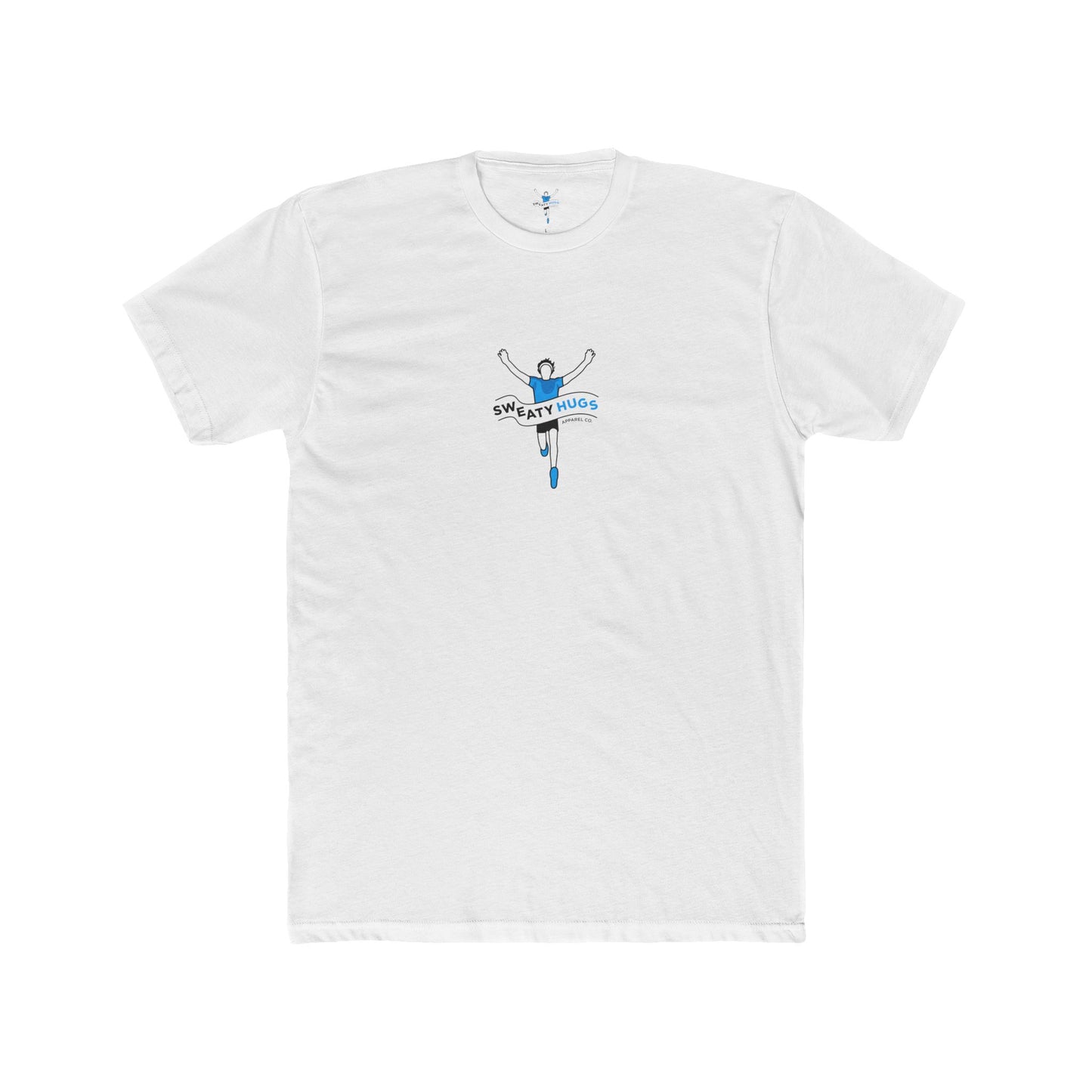 Unisex Cotton Crew Tee - Centered Logo