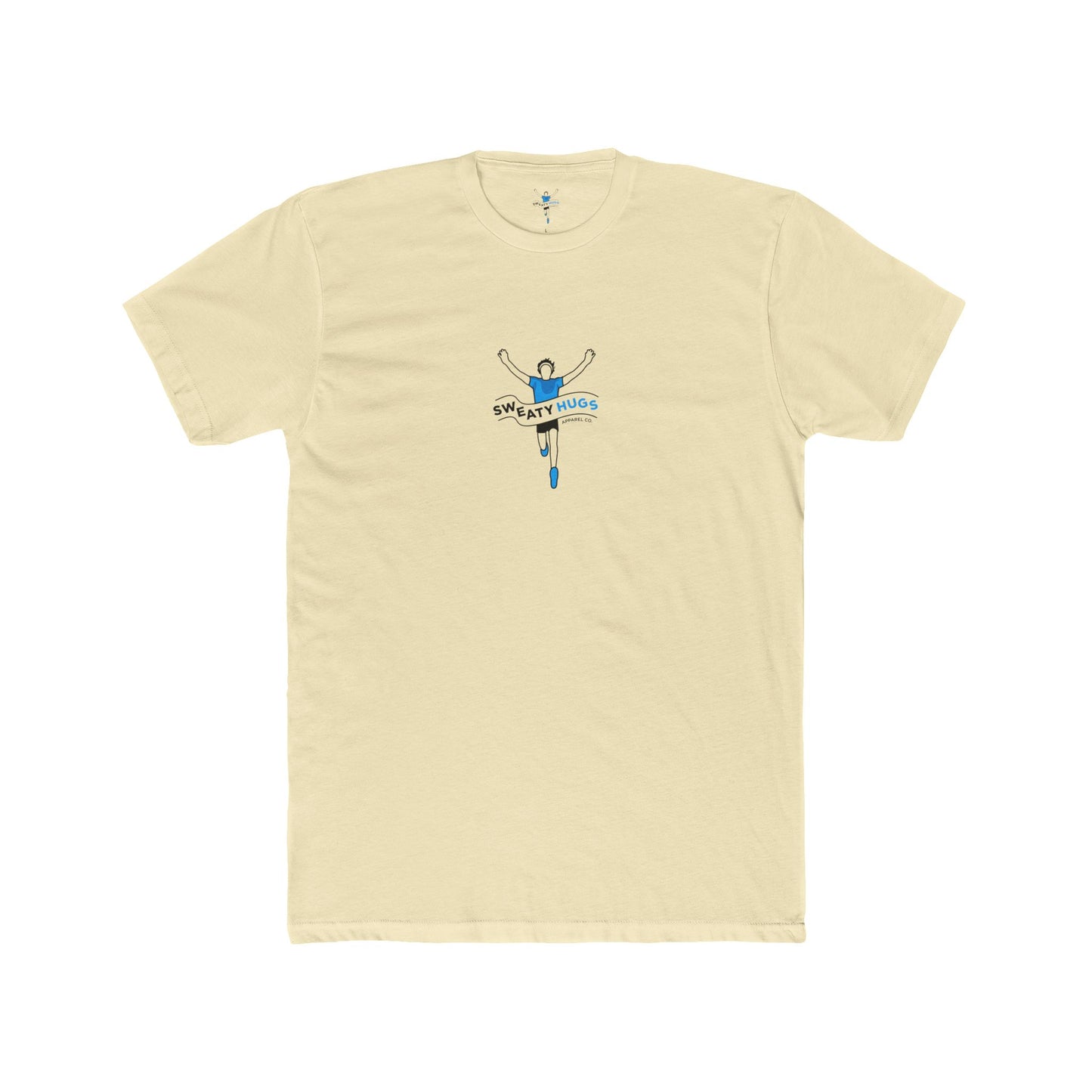 Unisex Cotton Crew Tee - Centered Logo