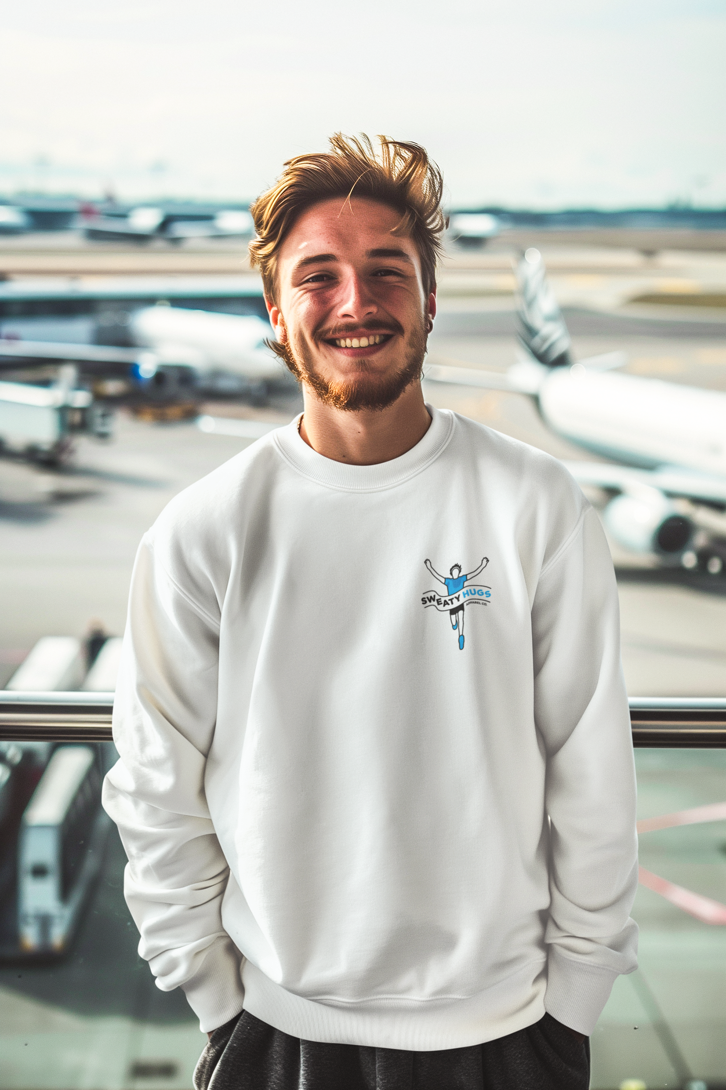 Unisex Heavy Blend™ Crewneck Sweatshirt - Offset Logo